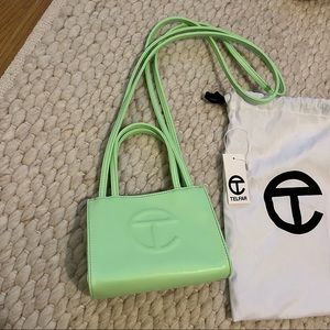 Telfar Global Small Double Mint Shopping Bag AUTHENTIC with receipt and tags